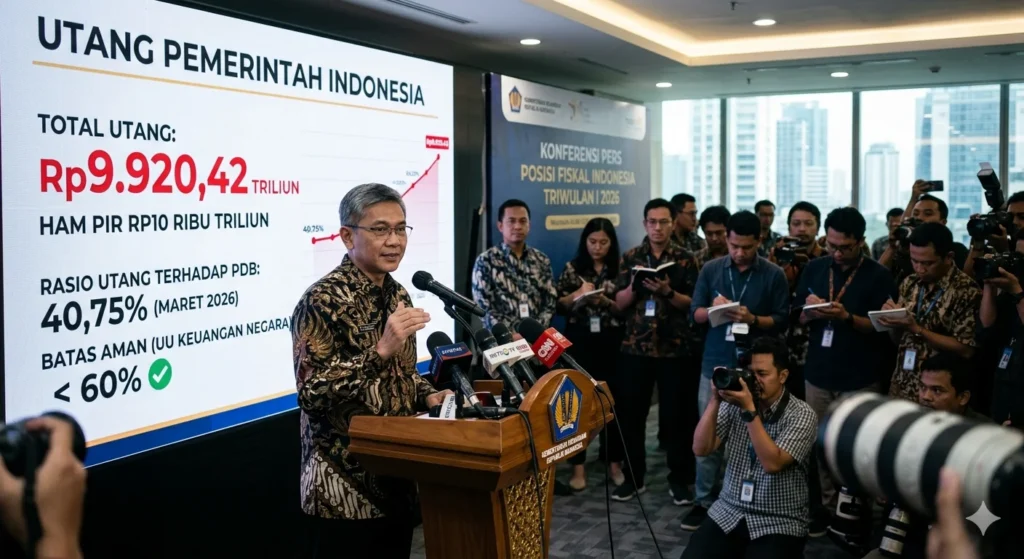 Utang Pemerintah Indonesia Hampir Rp10K Triliun, Purbaya Tetap Tenang utang pemerintah Indonesia
