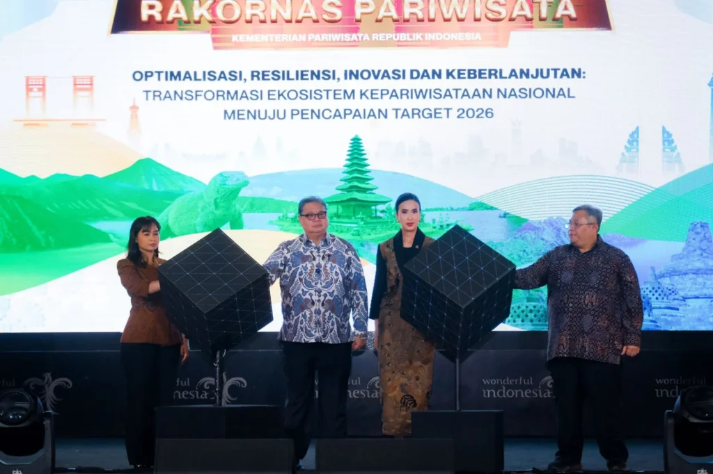 Rakornas Pariwisata 2026 Perkuat Transformasi Menuju Pariwisata Resilien dan Berkelanjutan Kemenpar-Rakornas Pariwisata 2026