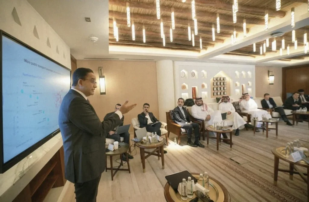 Anies Baswedan di Riyadh