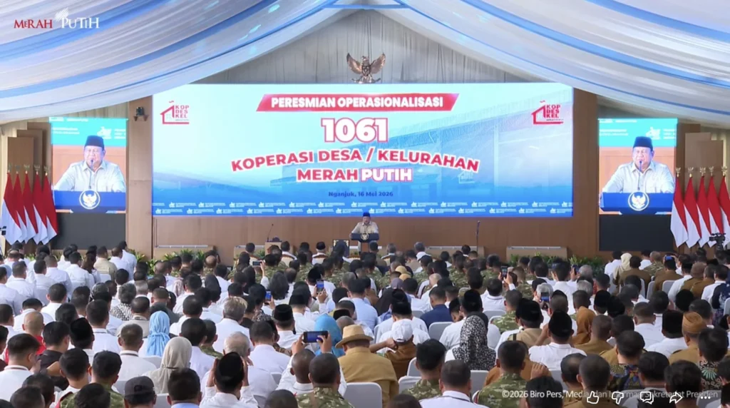 Resmikan KDMP: Prabowo Lawan Mental ‘Bangsa Lemah’, 1.061 Koperasi Jadi Taruhannya Koperasi Desa Merah Putih