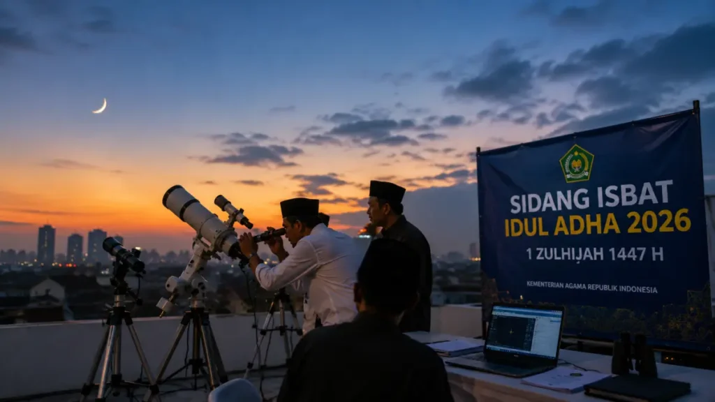 Hilal Sudah Penuhi Syarat, Iduladha 2026 Jatuh pada 27 Mei Iduladha 2026