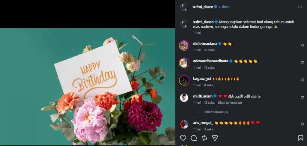 Dasco Bantah Isyarat Amnesti, Sebut Ucapan Ultah untuk Nadiem Hanya Kebiasaan Admin Dasco bantah amnesti Nadiem