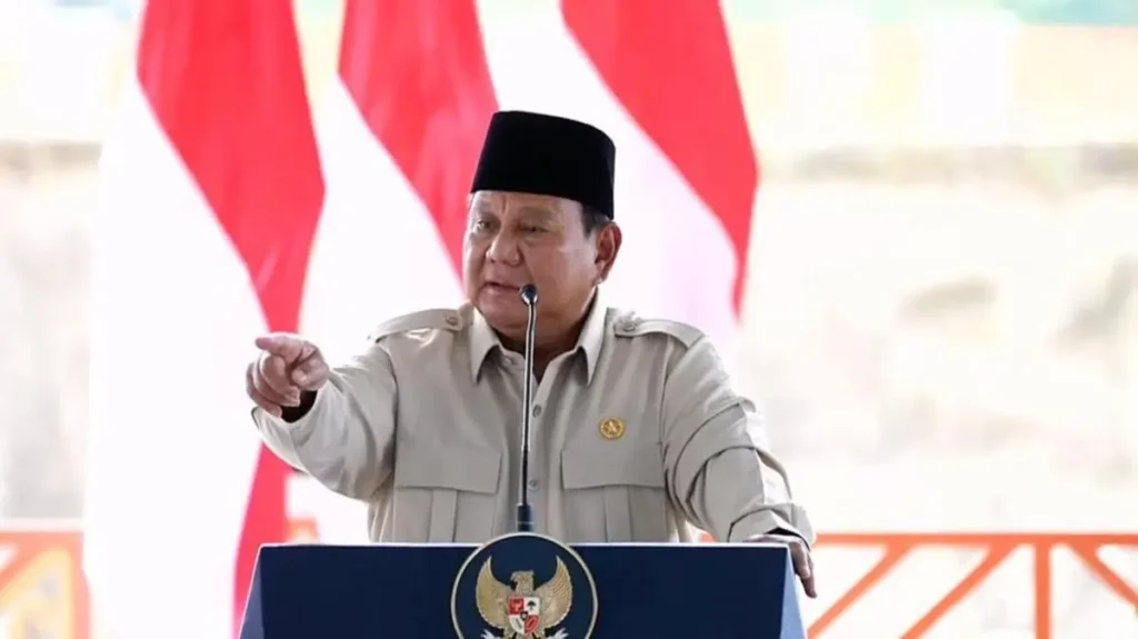 Prabowo resmikan lima bendungan