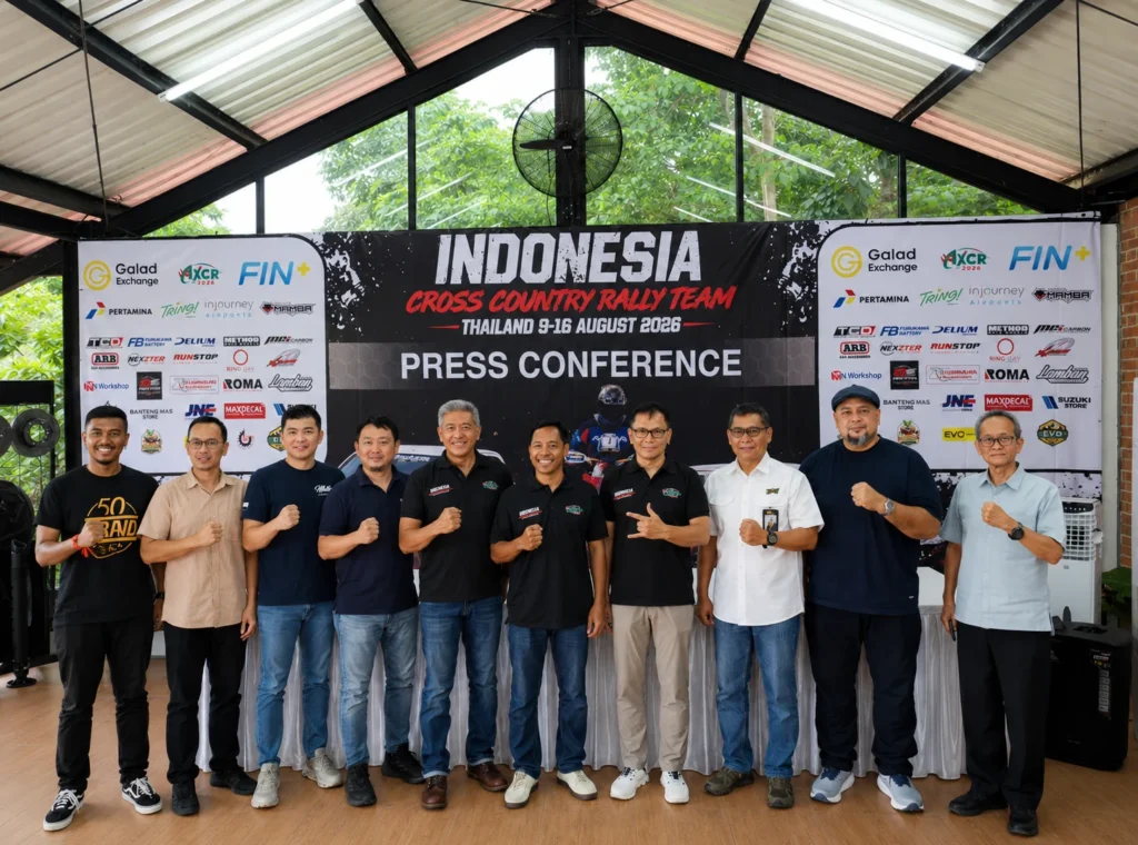 Indonesia Cross Country Rally Team Bidik Prestasi di AXCR 2026 Thailand