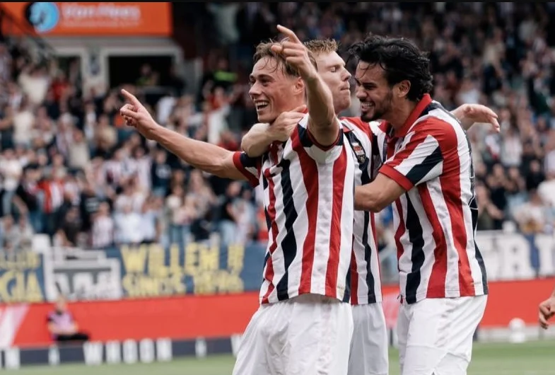 Aksi Memukau Nathan Tjoe-A-On Sumbang Assist Bawa Willem II Imbangi Heerenveen