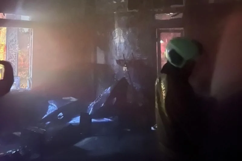 Kebakaran Posko GRIB Jaya di Kebon Jeruk Dini Hari Tadi, Begini Kondisinya