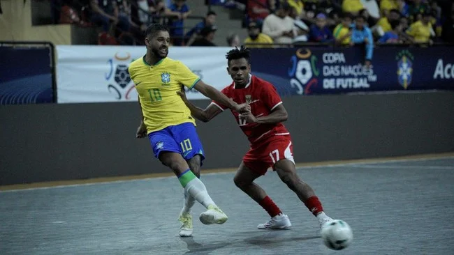 Pembuktian Timnas Futsal Indonesia vs Brasil, Bikin Ketar-Ketir Peringkat Satu Dunia Futsal Indonesia