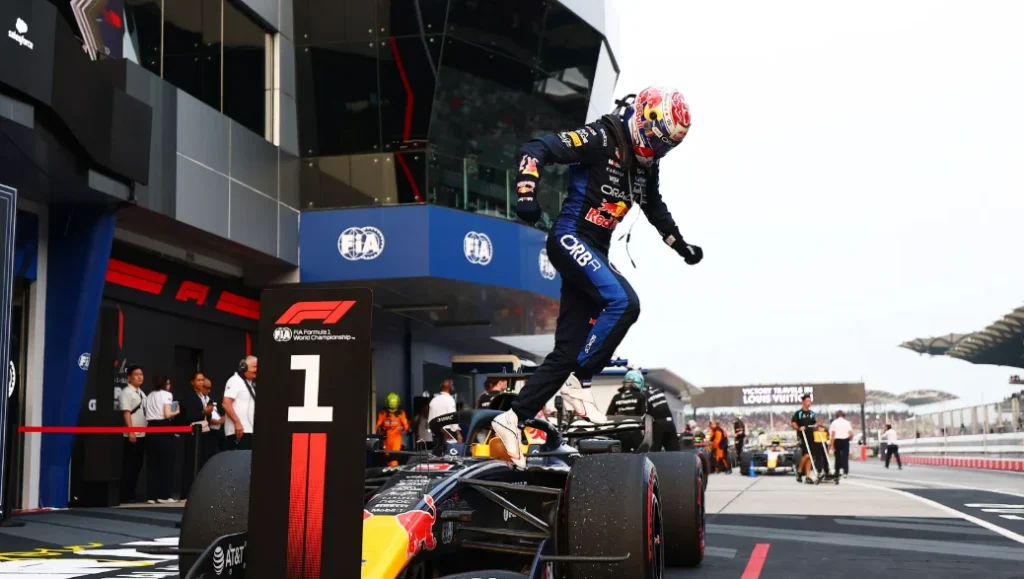 Hasil GP Bahrain: Max Verstappen Asapi Kimi Antonelli dan Lewis Hamilton Max Verstappen